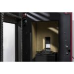 BLAZE Pelletofen ANNA, 6,33 kw, WiFi-fähig – schwarz/bordeauxrot – Bild 5