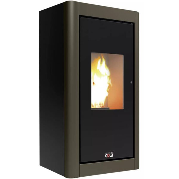 BLAZE Pelletofen Urban, 6,33 kw, WiFi-fähig – schwarz/corten