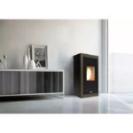BLAZE Pelletofen Urban, 6,33 kw, WiFi-fähig – schwarz/corten – Bild 3