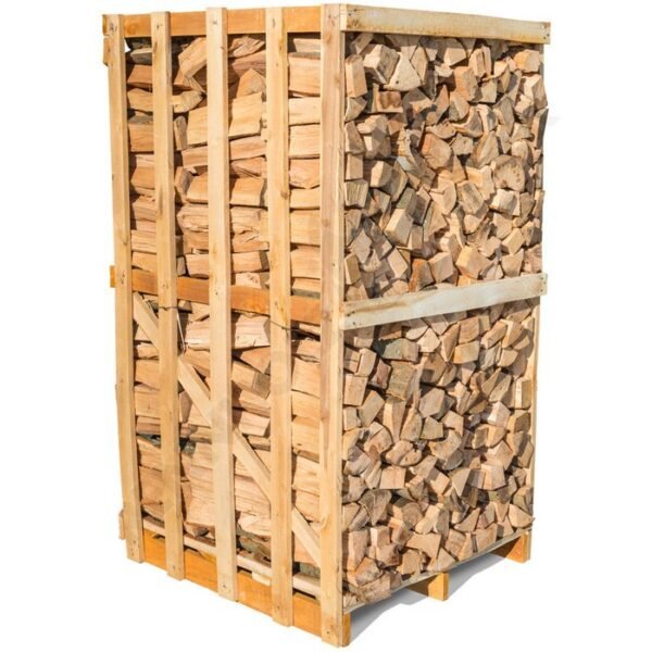 Hochwertiges Eichen-Brennholz 25cm 2 Raummeter Kammergetrocknet Auf Palette