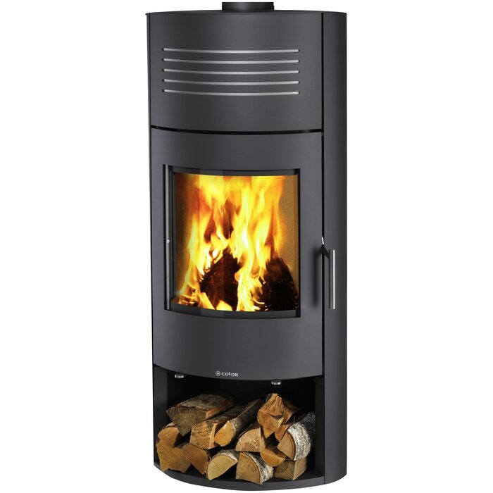 COLOR-EMAJL-Kaminofen-Groenland-Stahl-7-kW-grau-1.jpg COLOR EMAJL Kaminofen Grönland, Stahl, 7 kW – grau – Bild 1