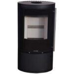 COLOR EMAJL Kaminofen Kolding, Stahl, 7 kW – schwarz – Bild 3