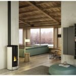 FREEPOINT Pelletofen Breeze, 9,1 kw, WiFi-fähig – schwarz/weiß – Bild 2