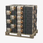 REKORD Braunkohlebriketts 900kg Folienpack auf Euro-Palette – Bild 4
