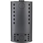 THERMIA Kaminofen Vogknamey, Stahl, 7 kW – grau – Bild 3