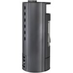 THERMIA Kaminofen Vogknamey, Stahl, 7 kW – grau – Bild 4