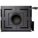 XEOOS Kaminofen x5 Patagonia, Stahl, 5 kW – anthrazit – Bild 6