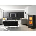 XEOOS Kaminofen x8 Patagonia, Stahl, 8 kW – anthrazit – Bild 11