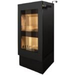 XEOOS Kaminofen x8 Patagonia, Stahl, 8 kW – anthrazit – Bild 5