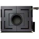 XEOOS Kaminofen x8 Patagonia, Stahl, 8 kW – anthrazit – Bild 7