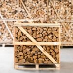 Brennholz Gigant Kammergetrocknetes Eichen Kaminholz 25cm Halbe Palette – Bild 3