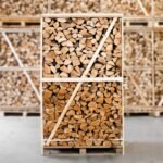Eigenmarke Kammergetrocknetes Birken Eschen Mischbrennholz 25cm Gespalten 1 Palette – Bild 2