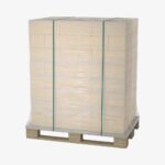 Nadelholzbriketts, Palette (96 x 10 kg) – Bild 2